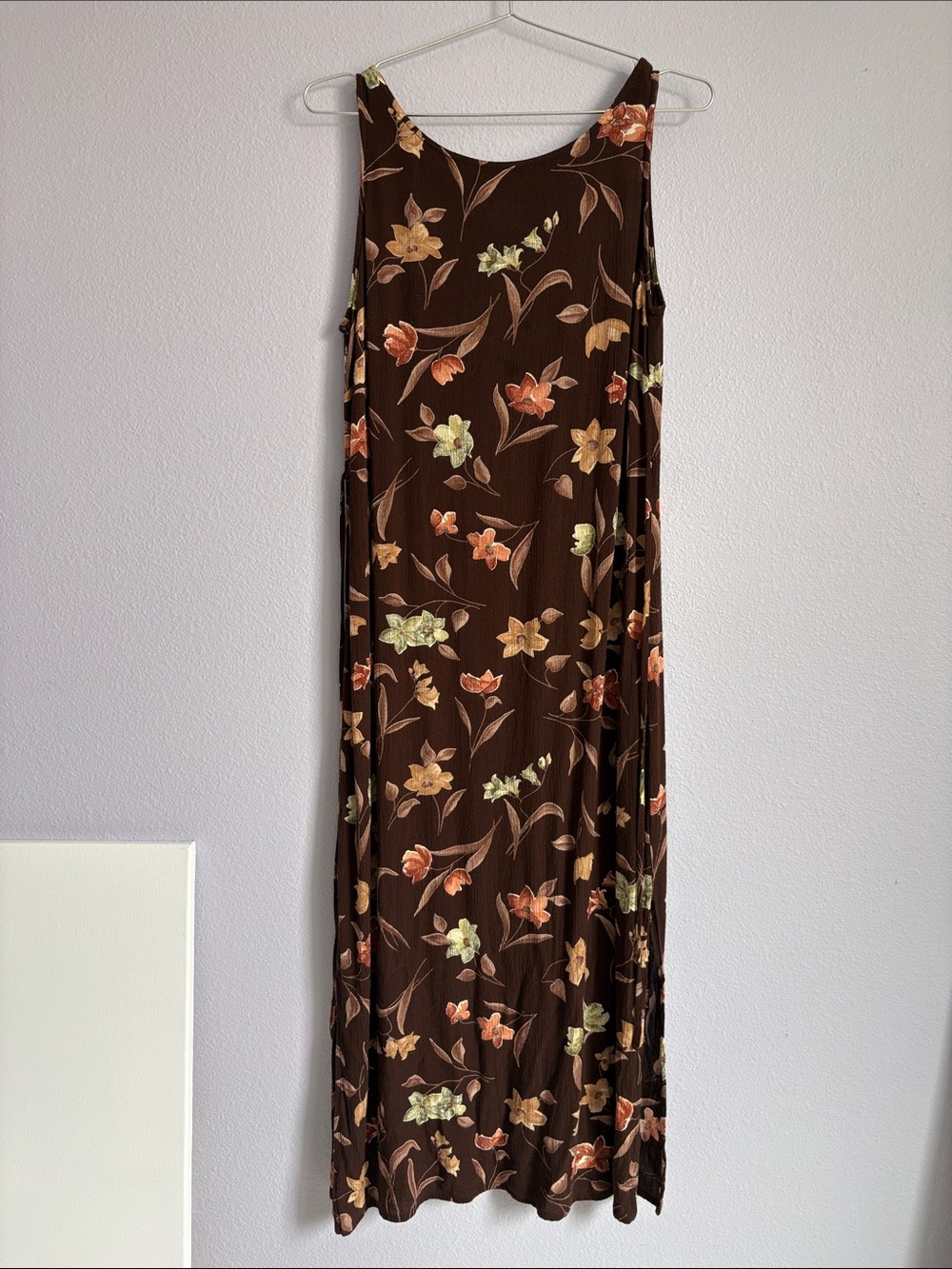 Vintage Floral Maxi Dress